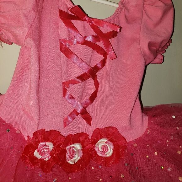 PRINCESS EXPRESSIONS PINK PRINCESS ONE PIECE DRESS UP TUTU SIZE 12-24 MONTHS - Picture 2 of 6